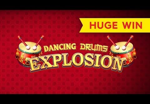 Dancing Drums Explosion Slot – BIG WIN – $10 MAX BET BONUS!