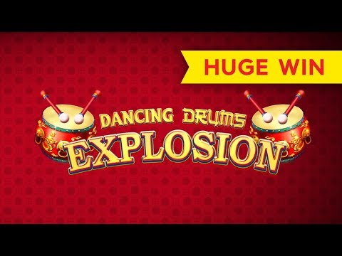 Dancing Drums Explosion Slot – BIG WIN – $10 MAX BET BONUS!