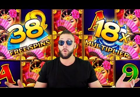 BIG WIN! PEKING LUCK slot at 38 Free Spins and MAX 18x Multiplier!