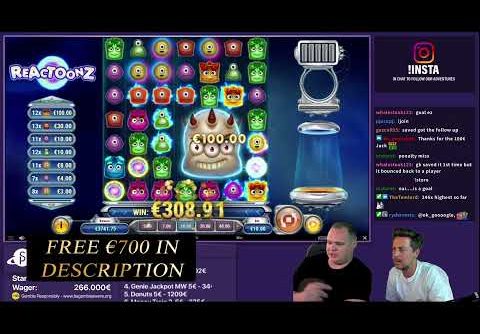 …REACTOONZ 💰 TOP MEGA, BIG WINS OF THE WEEK 💰 BEST ONLINE CASINO SLOT