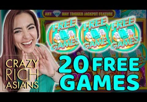 BIG WIN on CRAZY RICH ASIANS Slot Machine in Las Vegas!