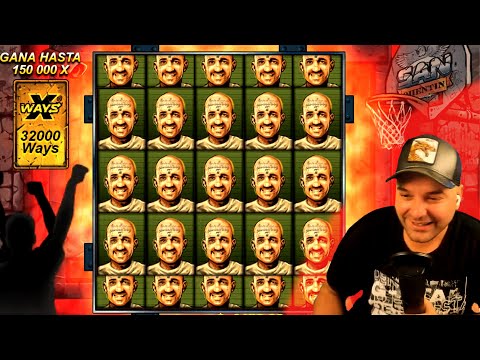 MEGA INSANE CRAZY WIN! Streamer Mega Win on San Quentin Slot! BIGGEST WINS OF THE WEEK! #74