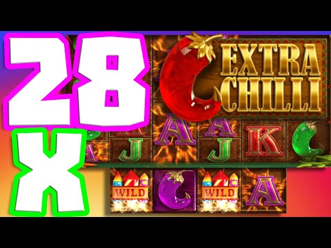 EXTRA CHILLI 🌶️  SLOT MEGA BIG WIN INSANE SESSION THIS GAME IS ON FIRE 🔥UP TO 28X MULTIPLIER‼️😱‼️