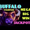 **JACKPOT?** BUFFALO STAMPEDE slot machine HUGE MEGA BIG WIN