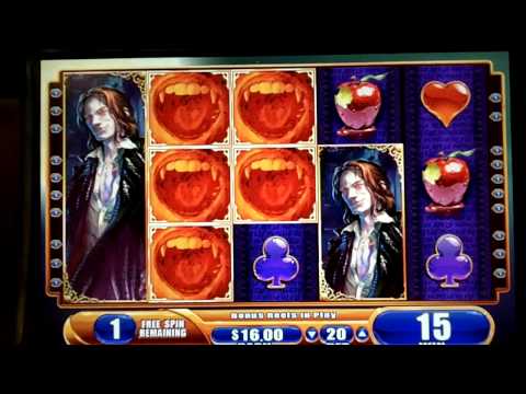 Vampire’s Embrace SUPER BIG WIN 5¢ Slot WMS