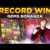 RECORD WIN on Gems Bonanza – THESE SLOTS PAYS HUGE!