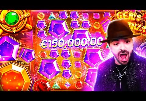 ROSHTEIN New Insane Win 55.000€ on Gems Bonanza Slot – TOP 5 Mega wins of the week