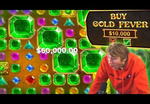 MY BIGGEST GEMS BONANZA WIN EVER? $10,000 SLOT BONUS BUY!