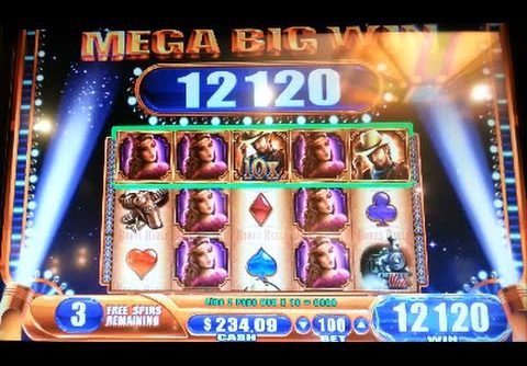 Laredo *MEGA* BIG WIN! Bonus + Progressive Hit WMS Slot Machine