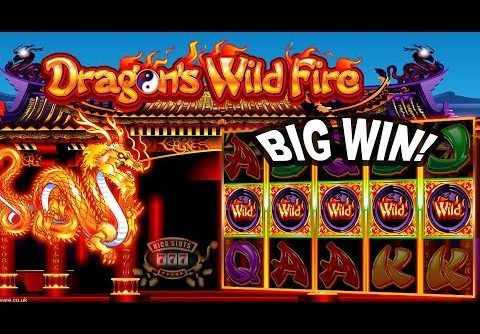 BIG WIN on Dragon’s Wild Fire Slot – £1.60 Bet