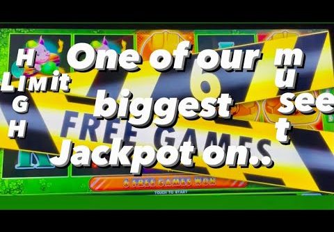 🐷HUFF N PUFF🐷 ONE OF OUR BIGGEST HANDPAY JACKPOT!! HIGH LIMIT SLOT MACHINE! HUGE WIN!