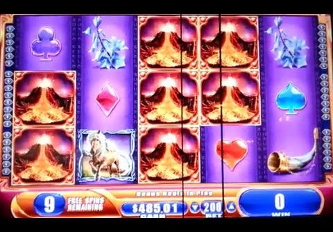 SUPER BIG WIN! Nordic Spirit Bonus WMS Slot Machine