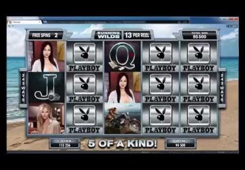 Playboy Slot Bonus Round – Mega Big Win on Sofia – Microgaming