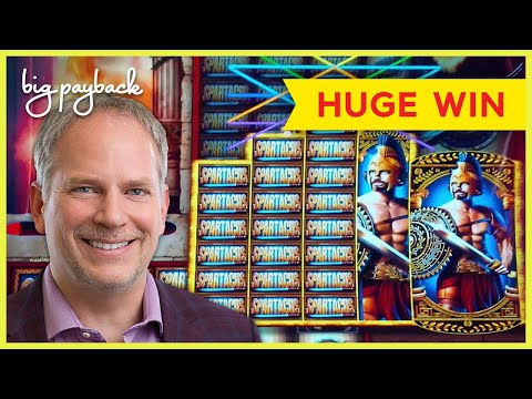 WOW! I DOMINATED Spartacus & Li’l Red SUPER COLOSSAL REELS SLOTS!