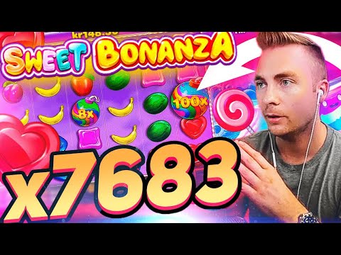 NEW RECORD WIN x7683 SWEET BONANZA SLOT | ONLINE CASINO STREAMERS TOP 5 WINS