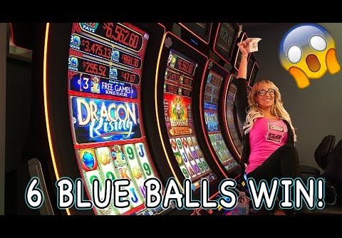 Laycee Steele Makes the Dragon Rise! 🐲6 Blue Balls BIG WIN! 🔵| Slot Ladies