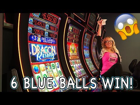 Laycee Steele Makes the Dragon Rise! 🐲6 Blue Balls BIG WIN! 🔵| Slot Ladies