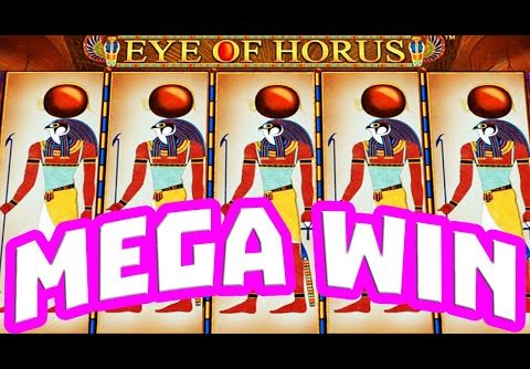 EYE OF HORUS SLOT 🔥 HIGH STAKE BONUS HUNT ULTRA BIG WINS 😱 €20 BET EPIC DOUBLE RETRIGGER BIG WIN‼️