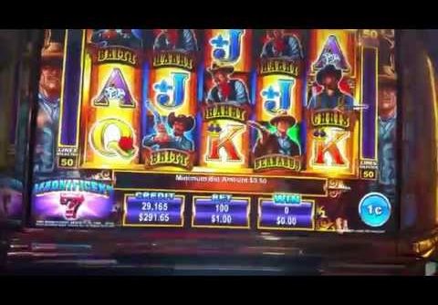 Big Win! Jackpot won,The Magnificent 7 slot machine at Parx casino