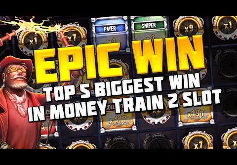 Top 5 Biggest win in Money Train 2 slot | Big wins from streamers casino twitch