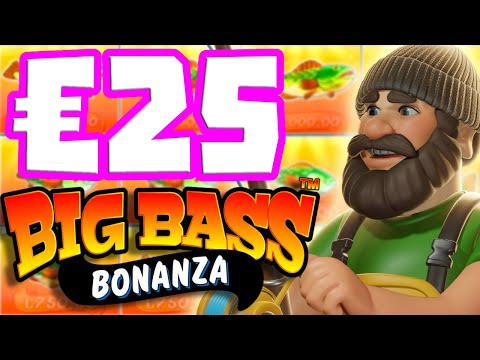 BIG BASS BONANZA 🐟 SLOT BONUS HUNT €25 BET 😵 CAN BILLY PAY SOME BIG WINS AND PROFIT TODAY⁉️