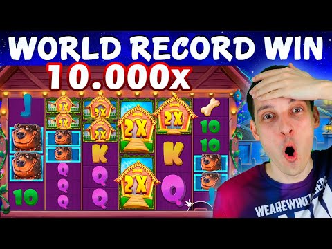 WORLD RECORD WIN on DOG HOUSE MEGAWAYS 10.000x – Community Biggest Wins #2