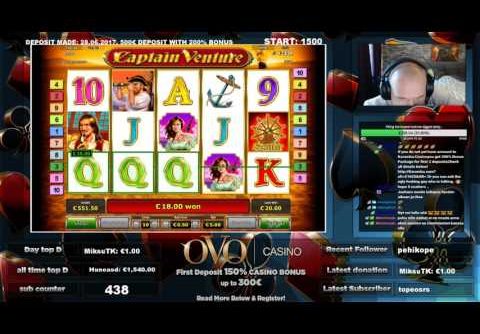 Super Big Win From Captain Venture Slot!!!