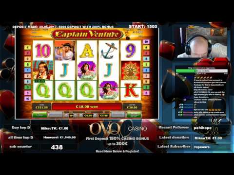 Super Big Win From Captain Venture Slot!!!