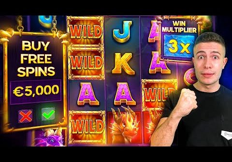 I DID A €5000 BONUS BUY ON DRAGO SLOT AND IT PAID!