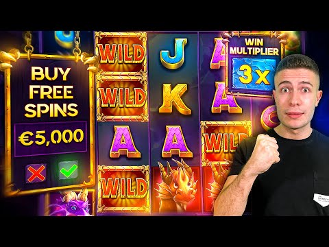 I DID A €5000 BONUS BUY ON DRAGO SLOT AND IT PAID!