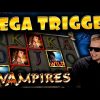 HUGE WIN And BONUS on Vampires!! – Merkur Slot!