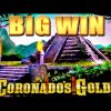 CORONADOS GOLD SLOT MACHINE BONUS BIG WIN Wms Slots