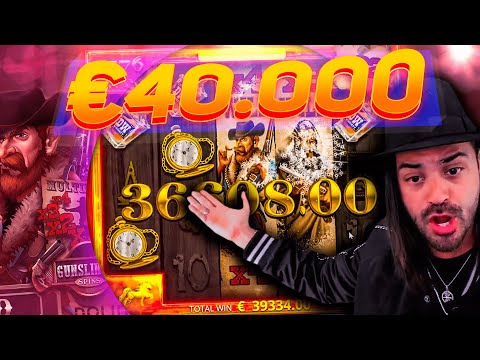 Streamer New Big win 40.000€ on Deadwood slot – Top 5 Biggest Wins of week