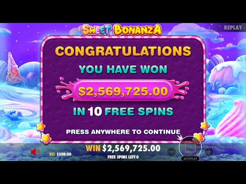 WORLD RECORD $2,5 MILLION SWEET BONANZA WIN ($50K BONUS BUY)