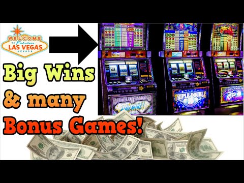 Big Wins & Lots of Bonus Games Compilation on Las Vegas Slot Machines