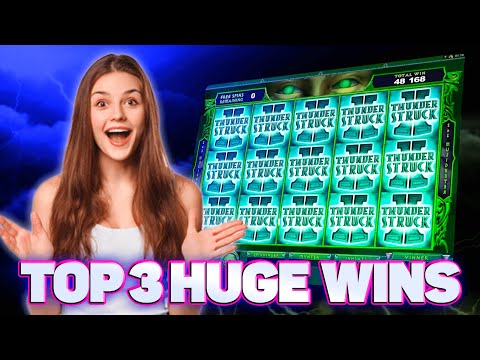 Big Epic Win Compilation on Thunderstruck II Slot