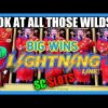 Casino Video Slot Machine Bonus Big Wins (Lightning Link) – SC Slots