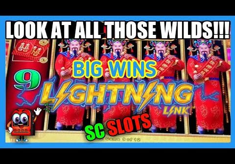 Casino Video Slot Machine Bonus Big Wins (Lightning Link) – SC Slots