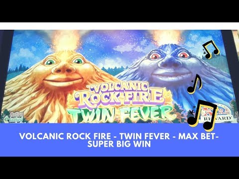 VOLCANIC ROCK FIRE * TWIN FEVER * MAX BET * SUPER BIG WIN – SunFlower Slots