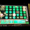 Mega big win on leprechauns gold slot machine bonus