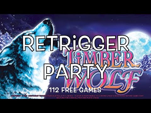 TIMBER WOLF – Retrigger, Retrigger, Retrigger – Bonuses with Big Wins – Aristocrat Slot Machine