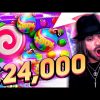 Streamer Insane win 24.000€ on Sweet Bonanza Slot – Top 5 Biggest Wins of week