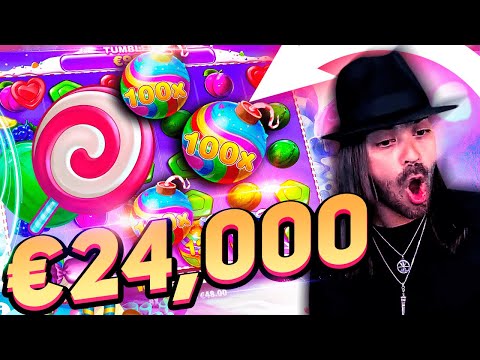 Streamer Insane win 24.000€ on Sweet Bonanza Slot – Top 5 Biggest Wins of week