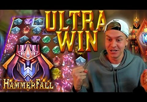 Big Win on Hammerfall! (New Slot)