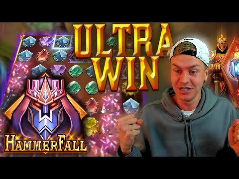 Big Win on Hammerfall! (New Slot)