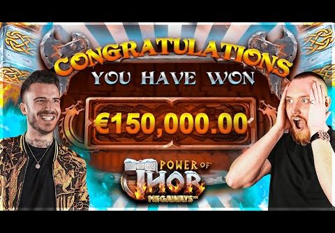 WORLD RECORD: Insane MAX WIN On Power of Thor Megaways