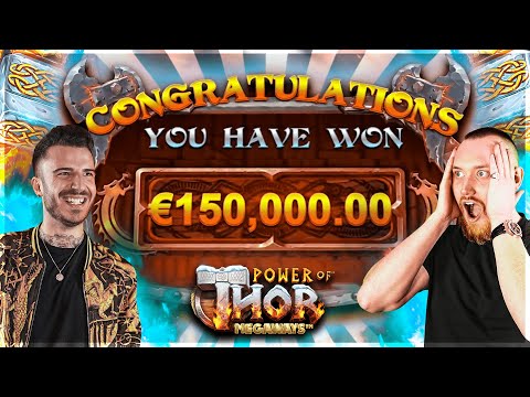 WORLD RECORD: Insane MAX WIN On Power of Thor Megaways