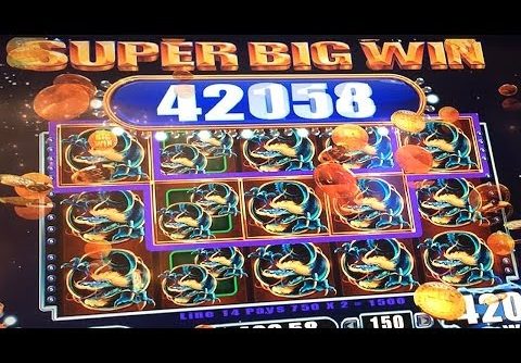 FULL SCREEN w/ MULTIPLIER + HUGE BIG WIN + SUN WARRIOR SLOT MACHINE LINE HIT