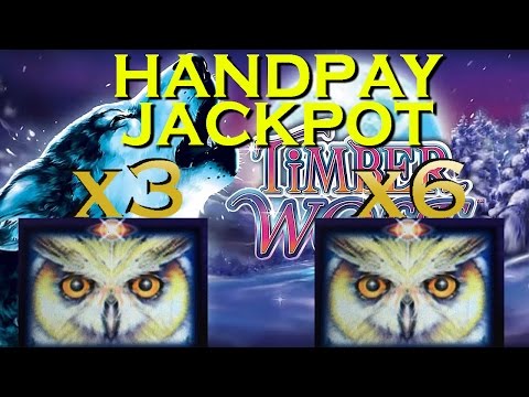 ***JACKPOT HANDPAY*** MEGA BIG WIN 18x – $2.50 BET on TIMBER WOLF DELUXE Slot Machine