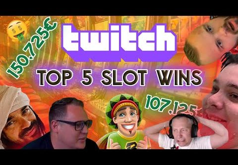 Top 5 BIGGEST Slot Wins on TWITCH 🤑 ROSHTEIN 🎩 ClassyBeef 🧔 Teufeurs & More